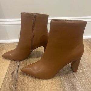 Chinese Laundry Tan Heeled Boots